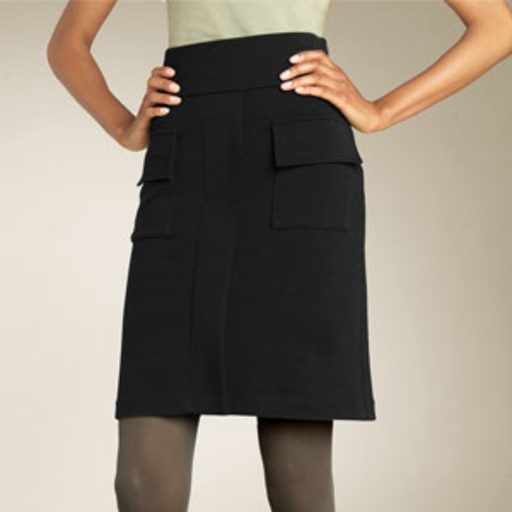 DIANE von FURSTENBERG NEW MARPLE BLACK SKIRT - 10